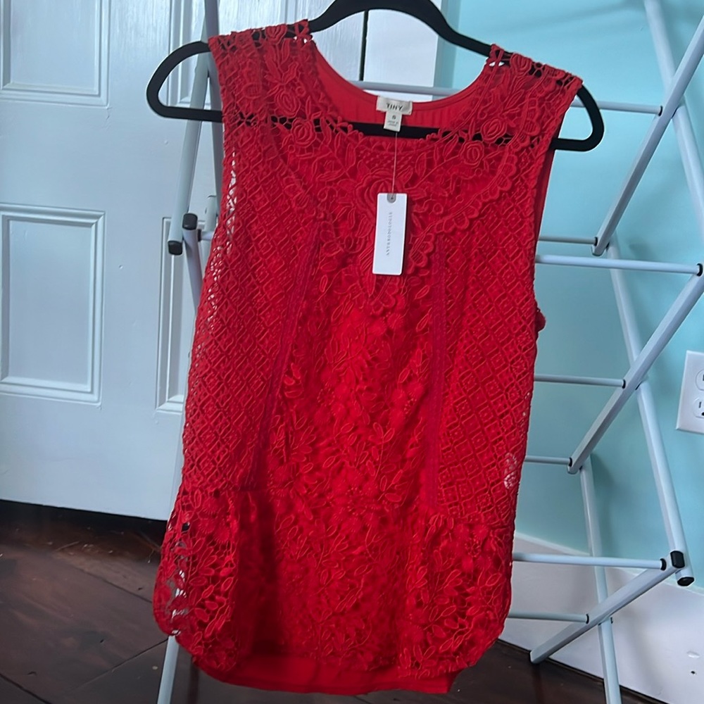Beautiful, bright top by Tiny at Anthropologie! NWT